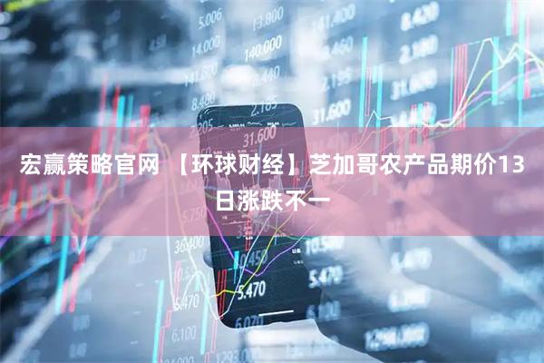 宏赢策略官网 【环球财经】芝加哥农产品期价13日涨跌不一