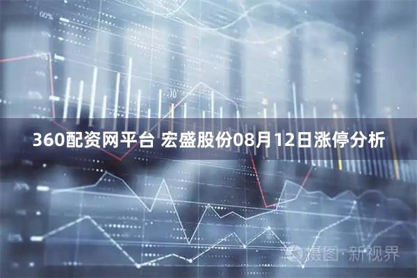 360配资网平台 宏盛股份08月12日涨停分析